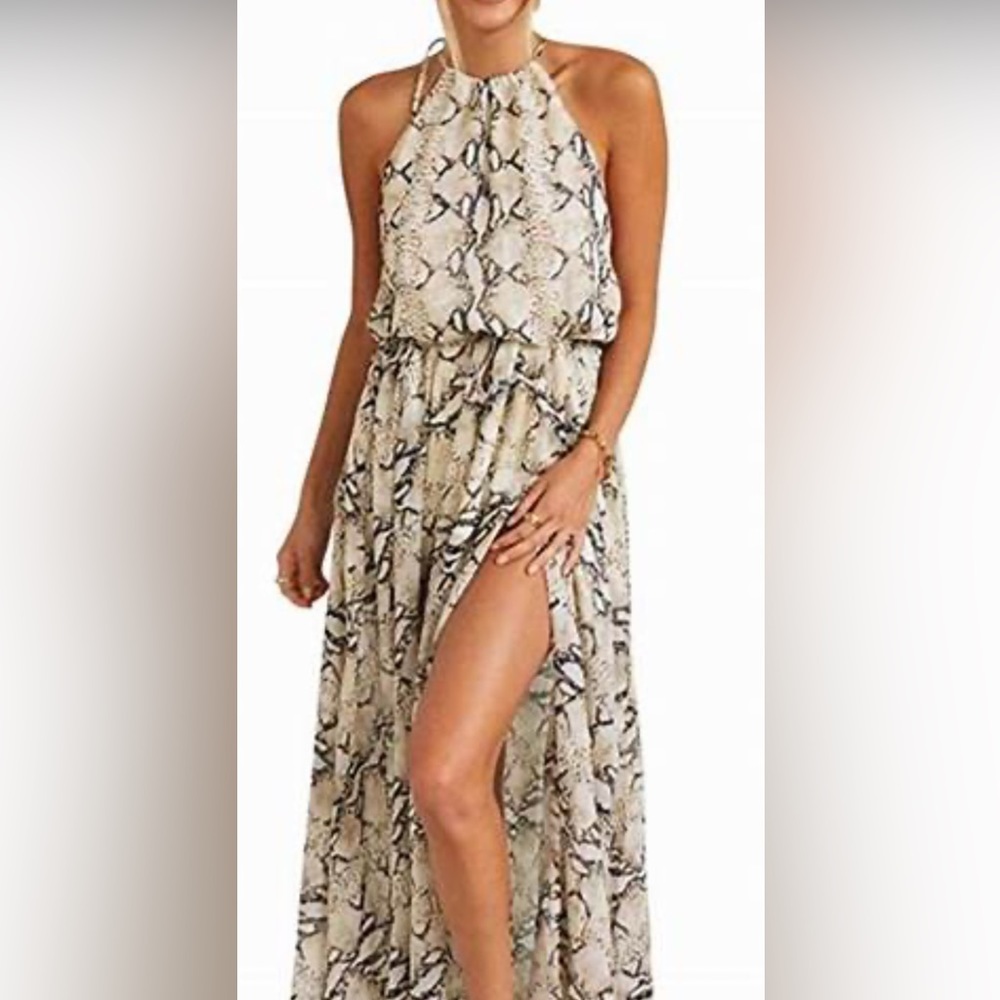 Halter Maxi Dress